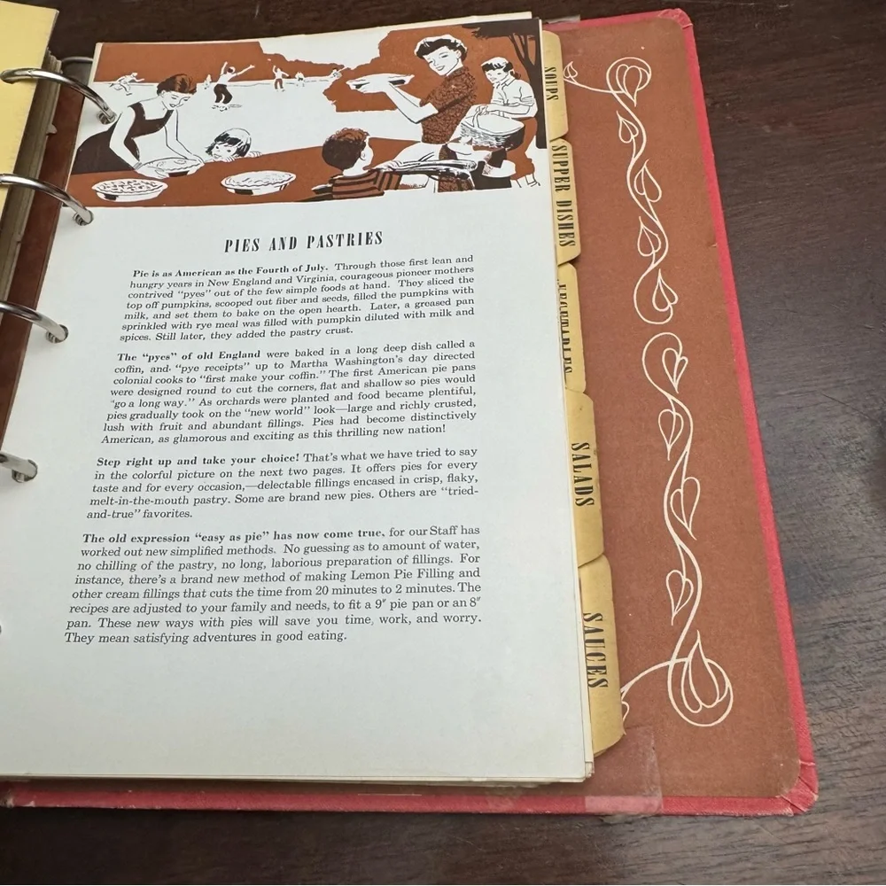 Vintage Betty Crockers Picture Cookbook 1950s